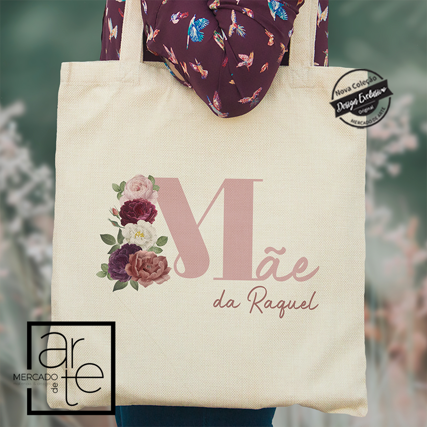 Saco de tecido "Mãe"