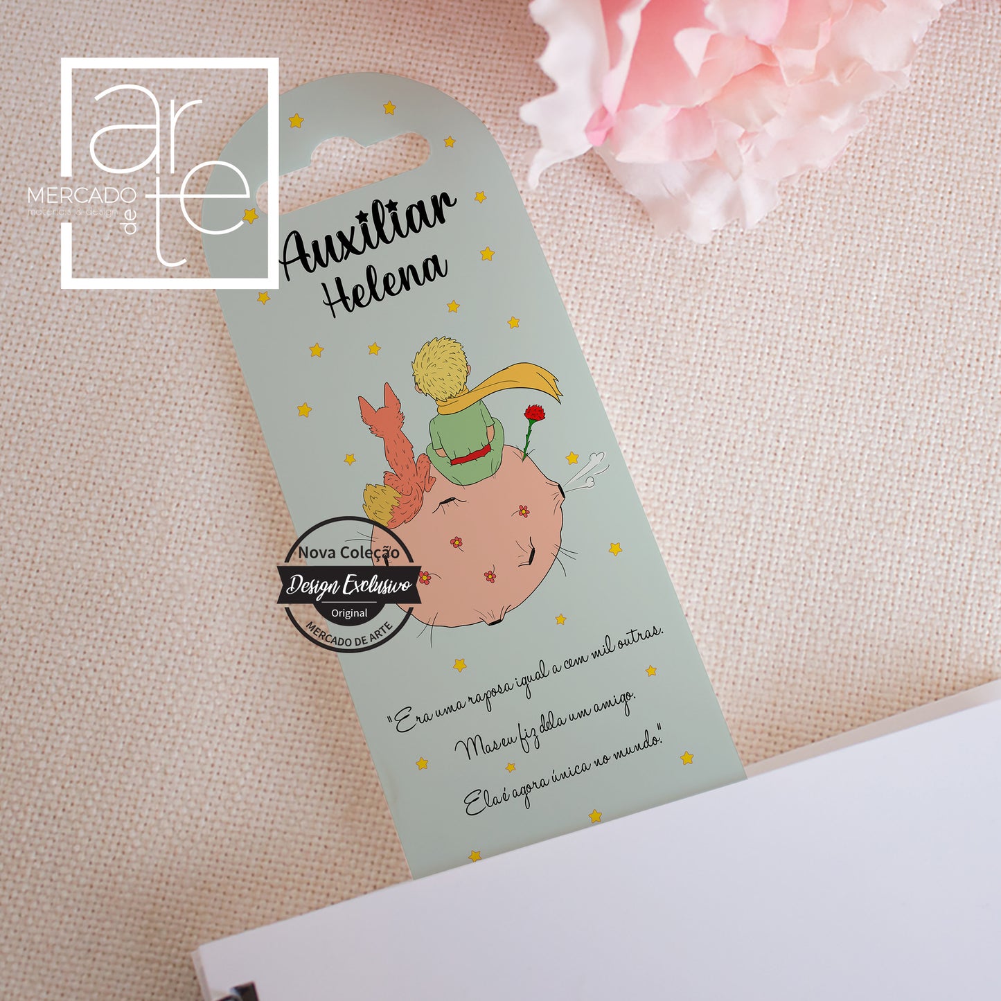 Marcador de livros " Principezinho"