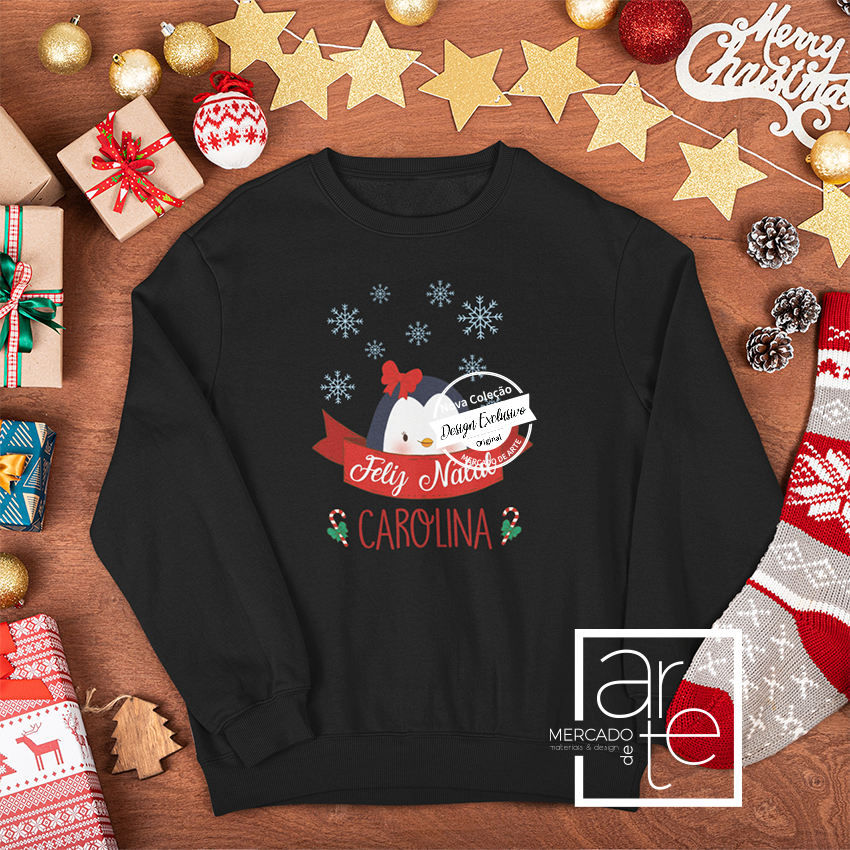 Sweats de Natal "Feliz Natal"