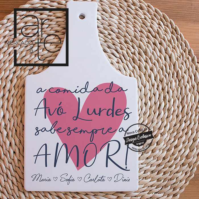 Tábua multiusos " a comida da Avó "