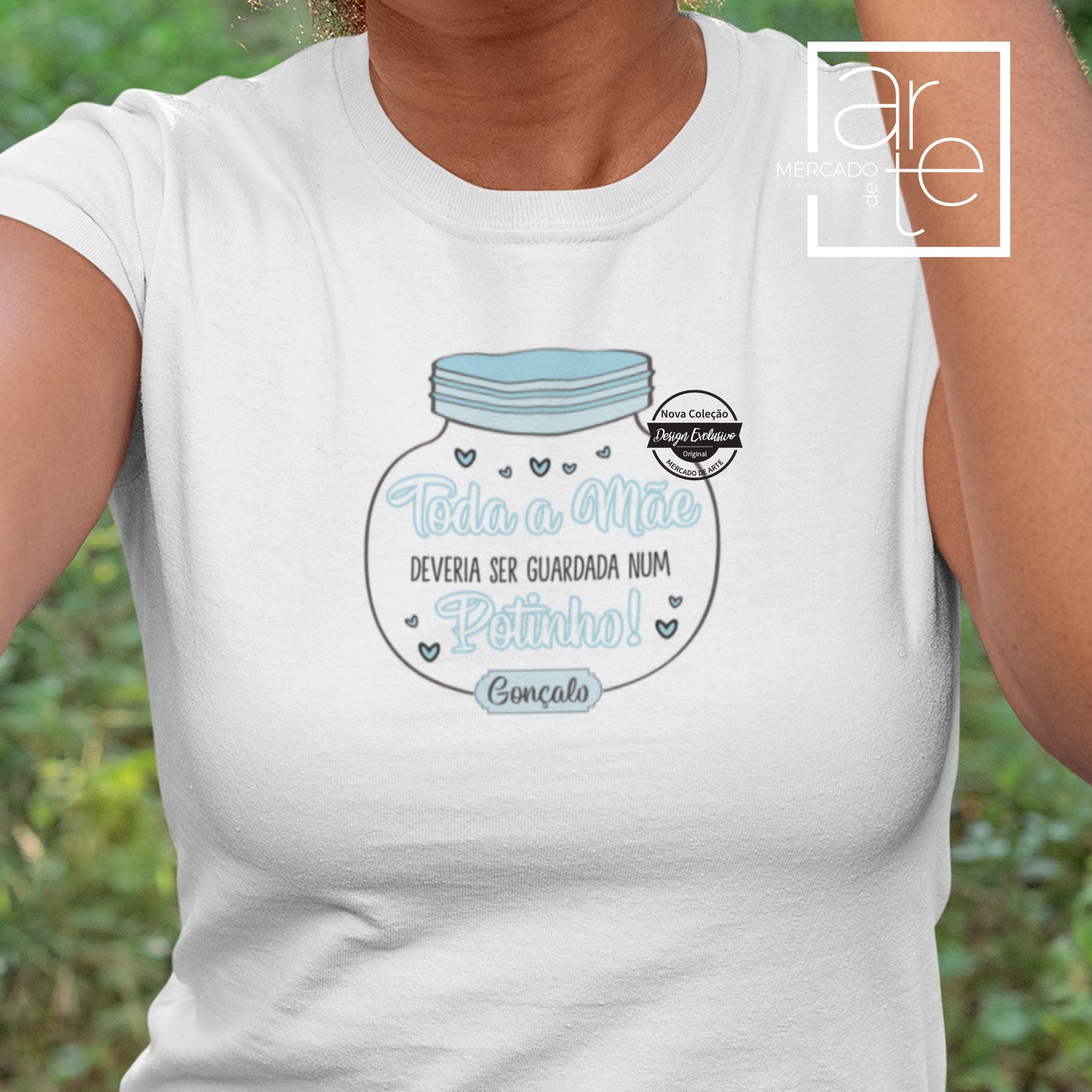 T-shirt "Mãe Carinhosa "