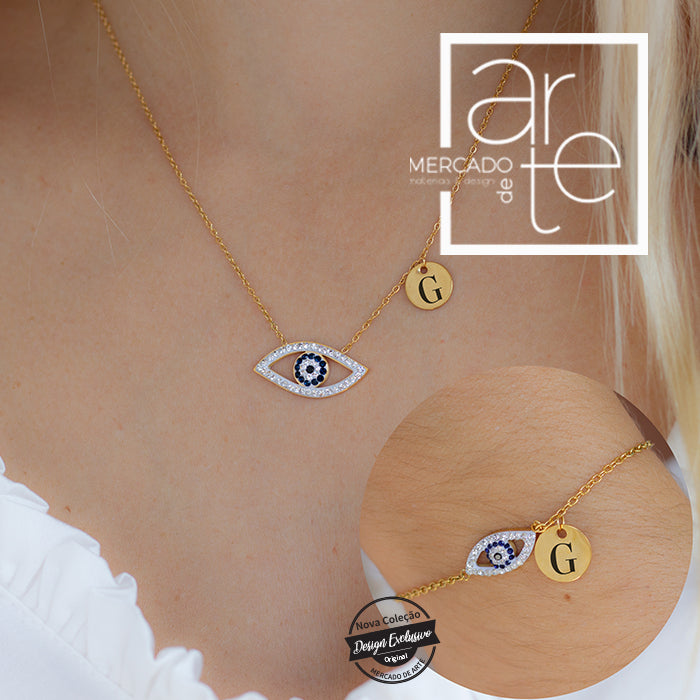 Fio e ou pulseira " Olho turco"