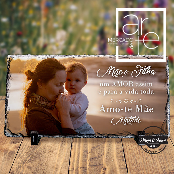 Moldura panorâmica " Mãe e Filha"