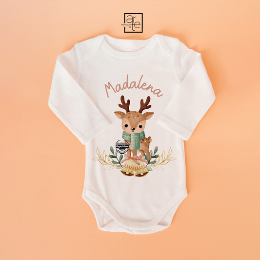 Body de natal "Rena"