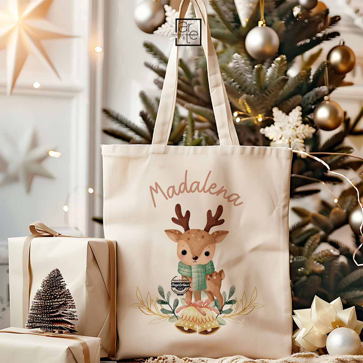 Saco de natal "Rena"