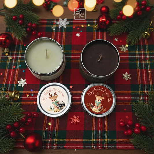 Vela de natal "Rena"