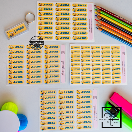 Kit de etiquetas "Minions"