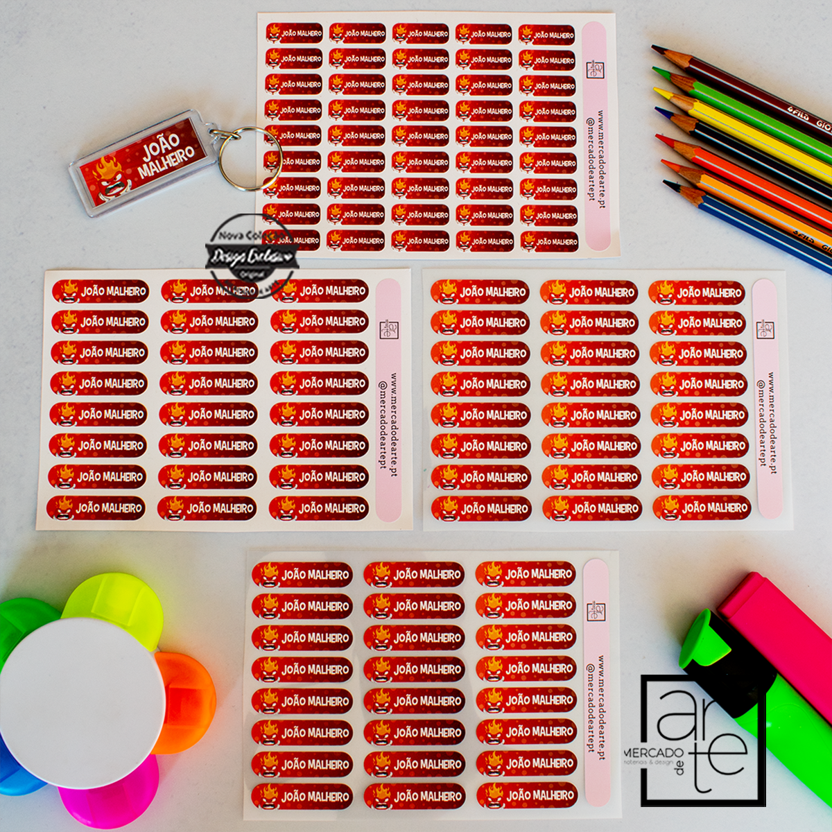 Kit de etiquetas "Temáticas"
