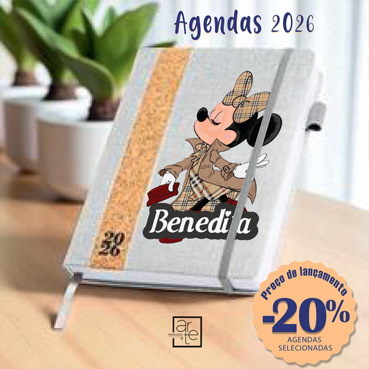 Agenda diária 2026 "Minnie Chique"
