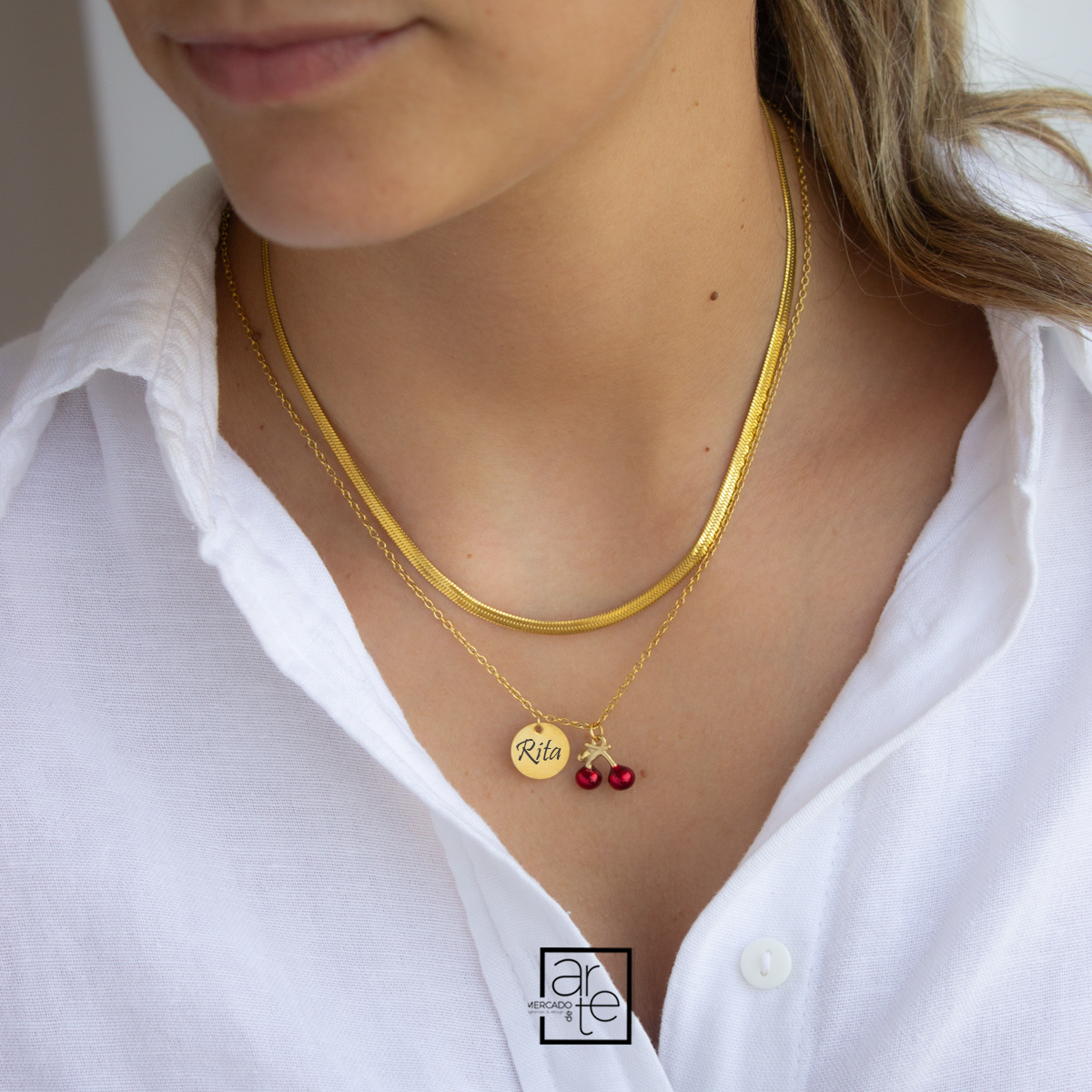 Conjunto fios "Cherry"