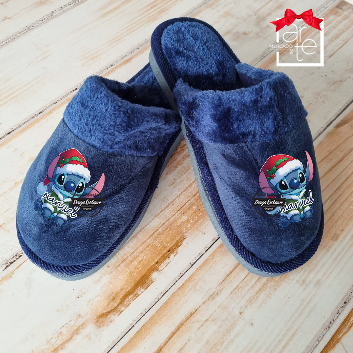 Chinelos "Stitch"