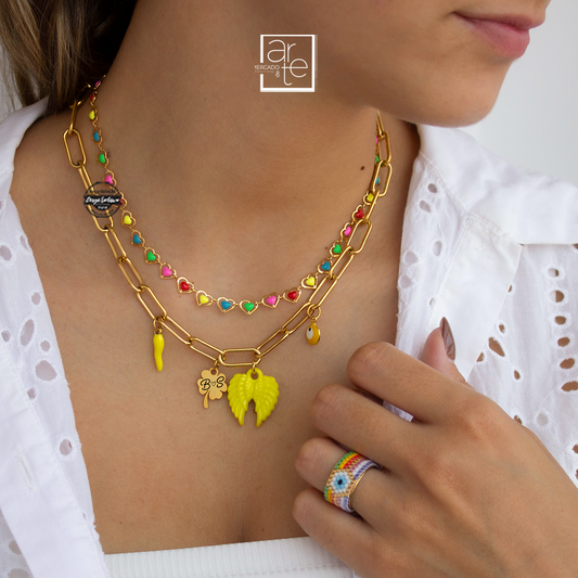 Conjunto asas "rainbow"