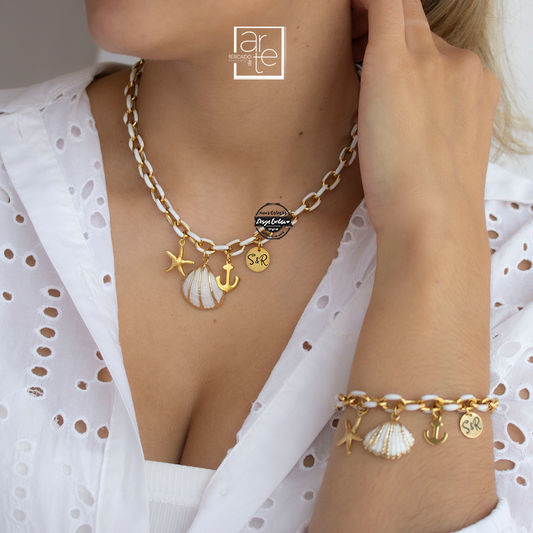 Conjunto concha "Summer love"