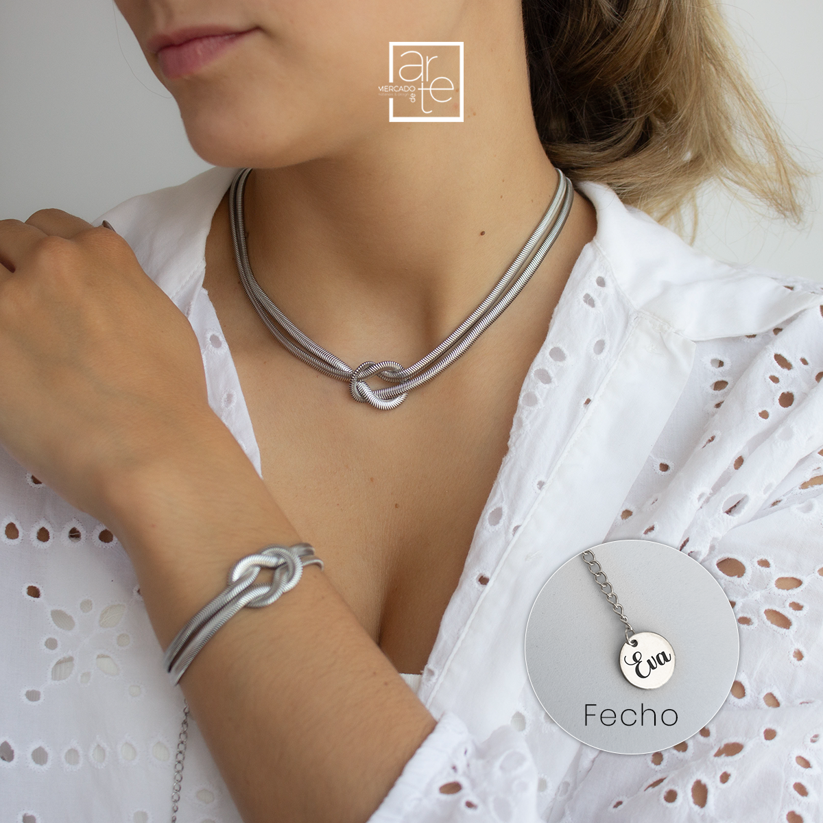 Conjunto elegante "Nó"