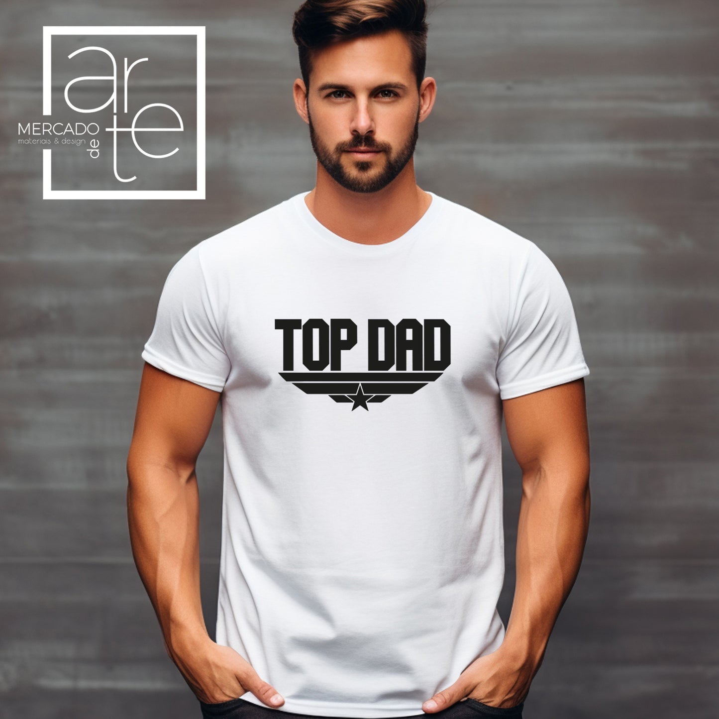 T-Shirt " TOP DAD "