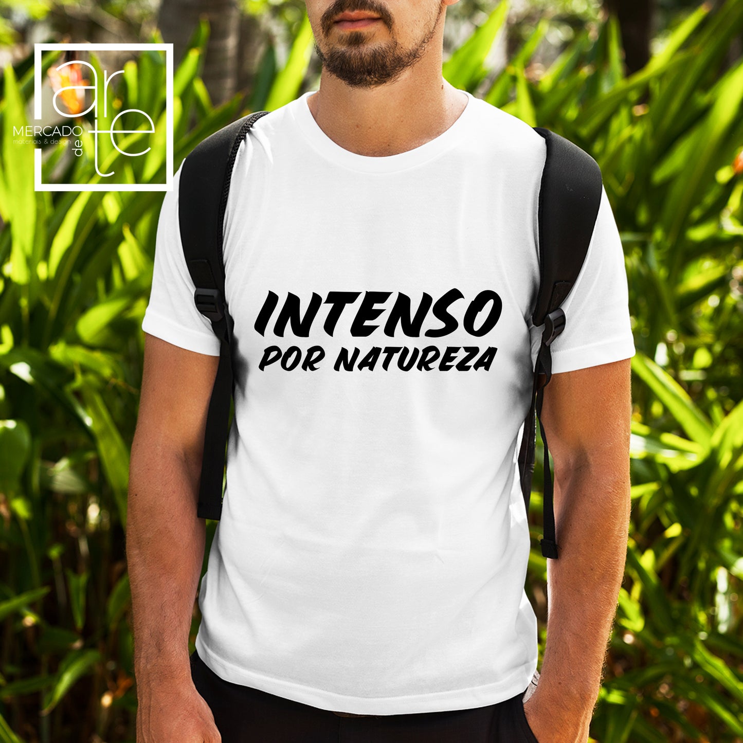 T-Shirt " Intenso por Natureza"