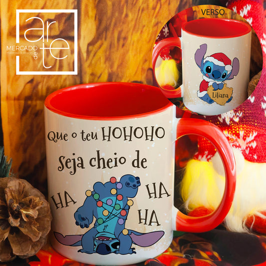 Caneca " HO HO HO "