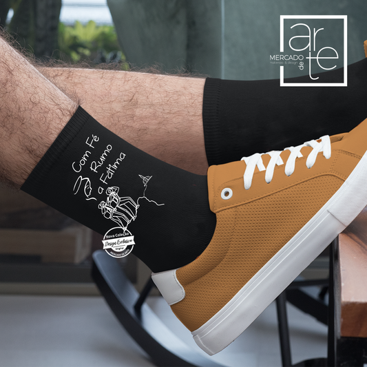 Meias Peregrinos "Com fé, Rumo a Fátima"