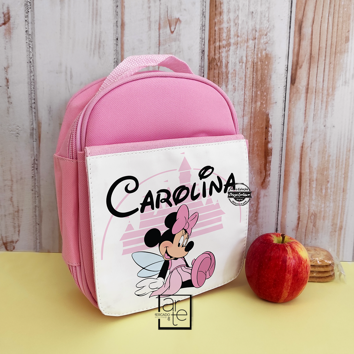 Lancheira "Minnie/Mickey" nome.