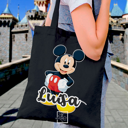 Saco de tecido "Mickey Mouse"