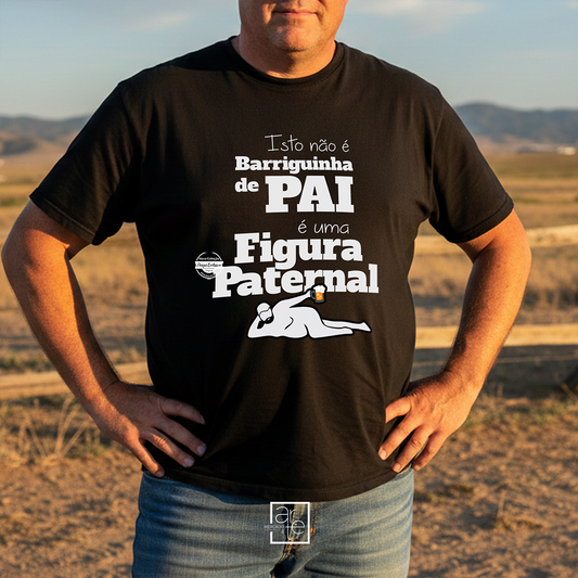 T-shirt "Barriguinha de pai"