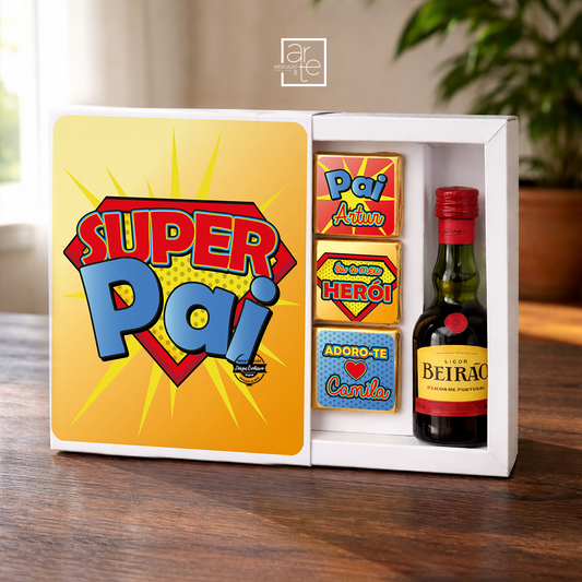 Kit favaios e napolitanas "Super pai"