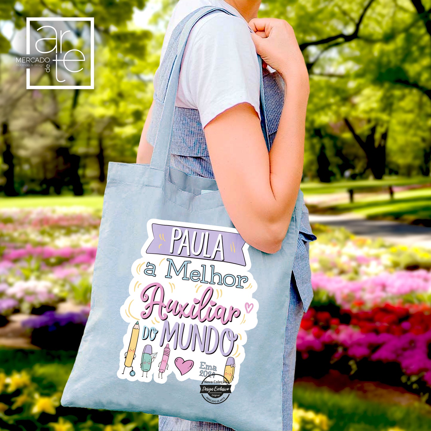 Saco "melhor educadora"