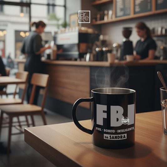 Caneca laser "FBI"