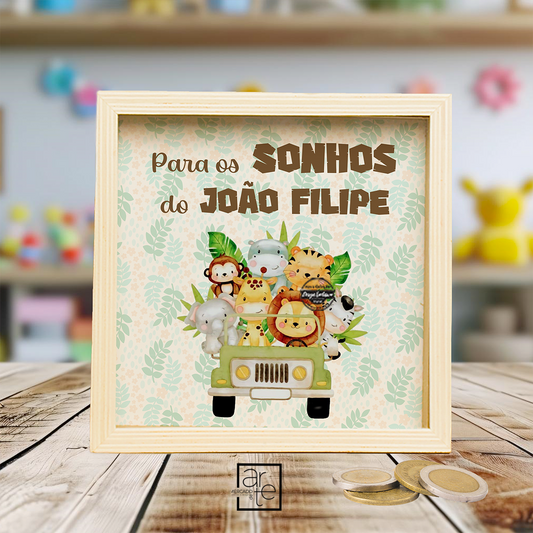 Mealheiro animais "Safari"