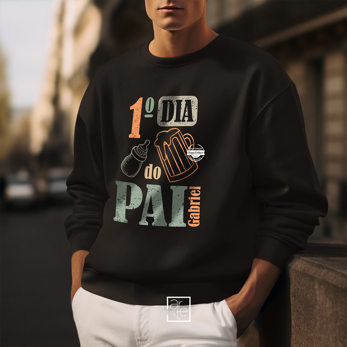 Sweat "1º dia do Pai"