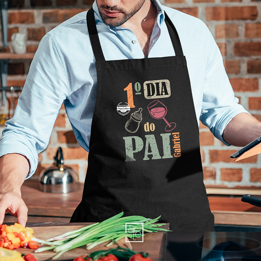 Avental "1º dia do Pai"