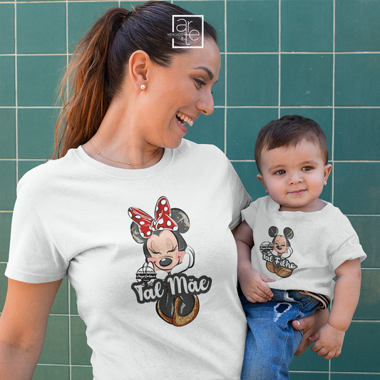 Conjunto t-shirts mãe e filho/a "Tal mãe , Tal filho/a"