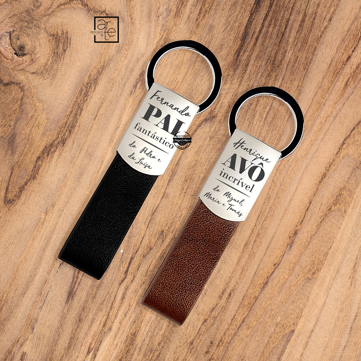 Porta chaves "Pai / Avô"