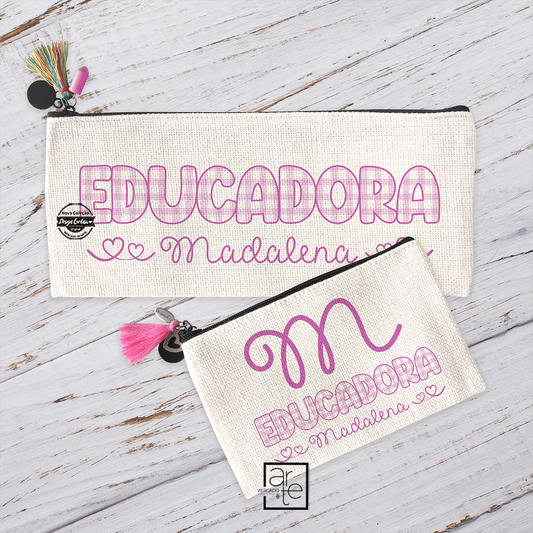 Bolsa ou estojo "Educadora"