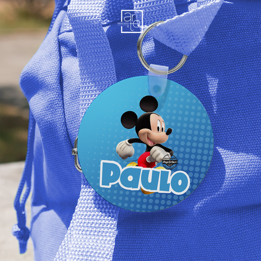 Identificador de mochila "Mickey / Minnie"