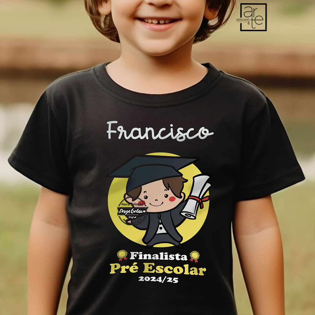 T-shirt pregaminho finalistas