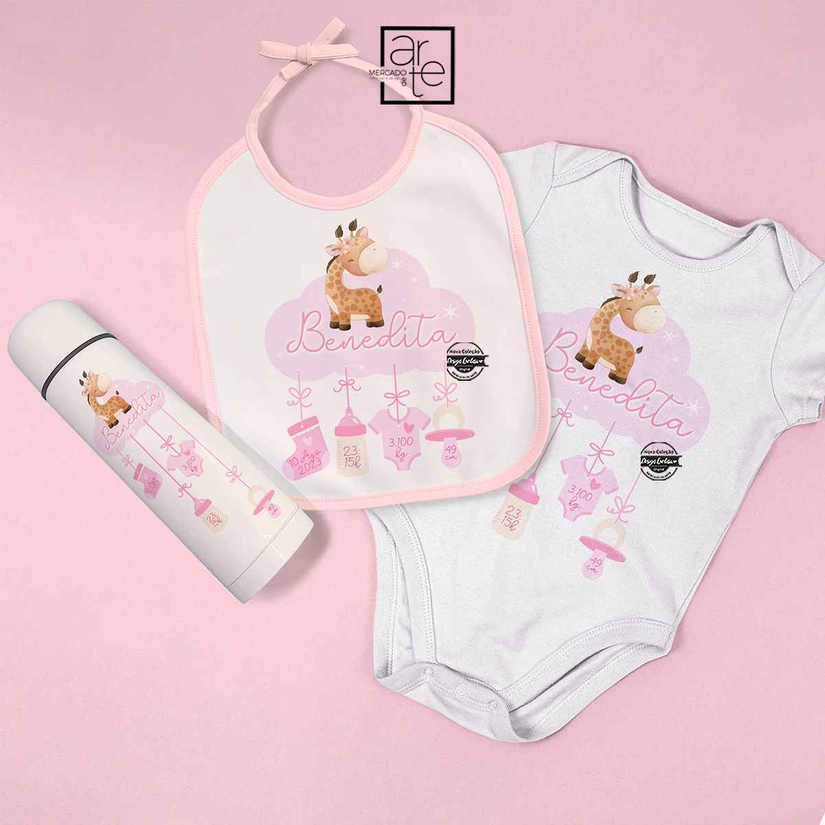 Kit nascimento "girafa"