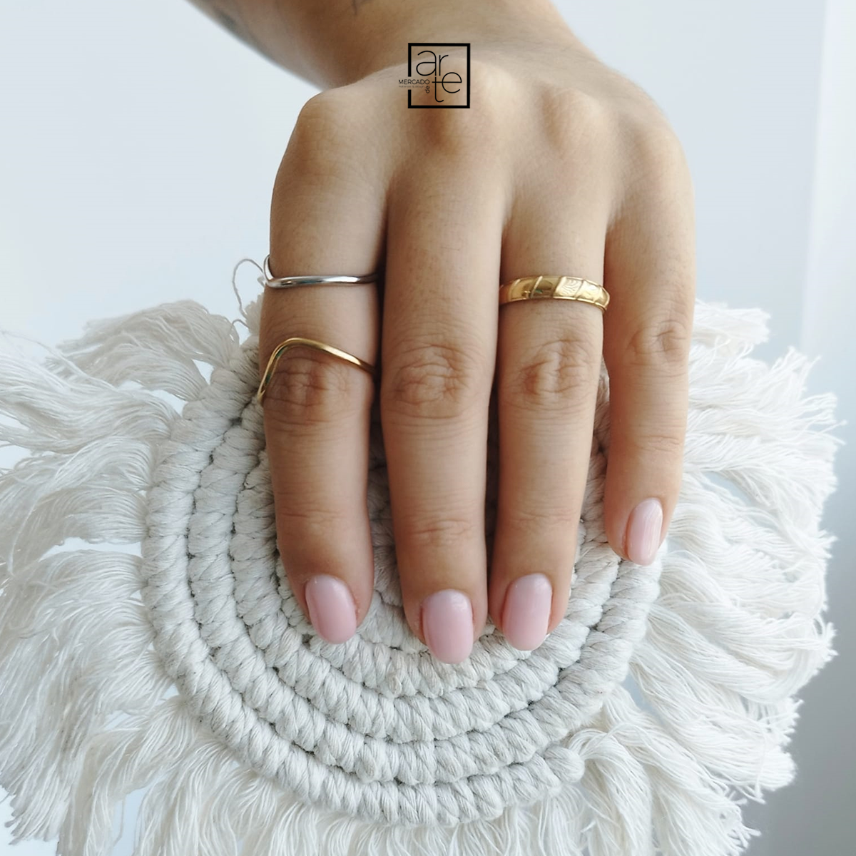 Anéis "Trendy" ajustáveis