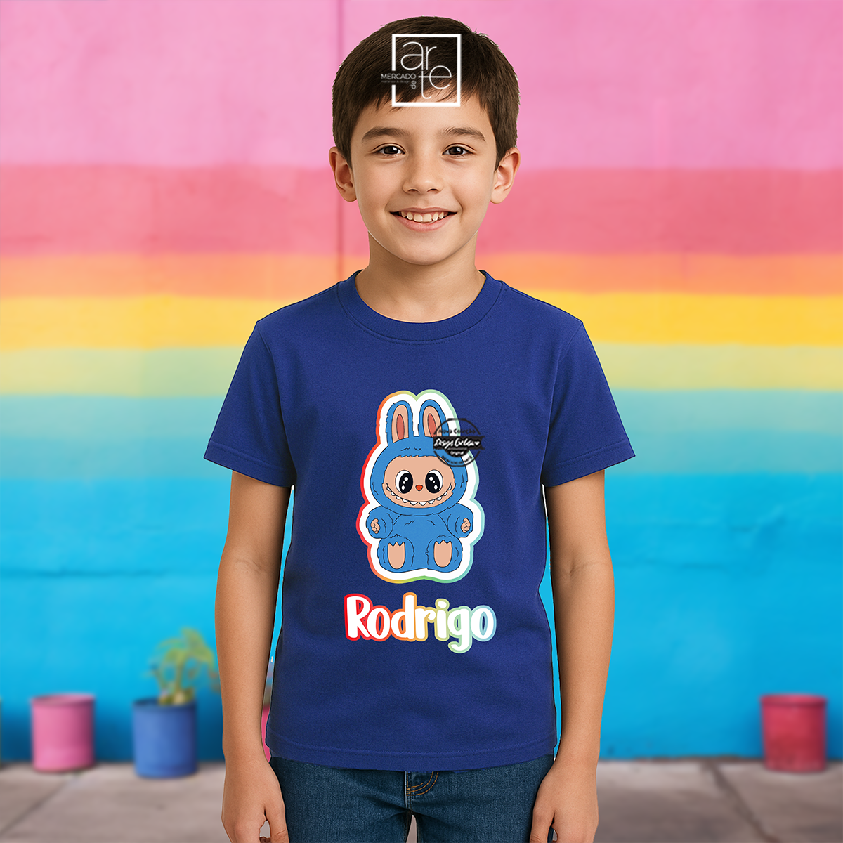 T-shirt 100% algodão "LABUBU"