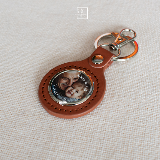 Porta chaves cabedal "Avô"