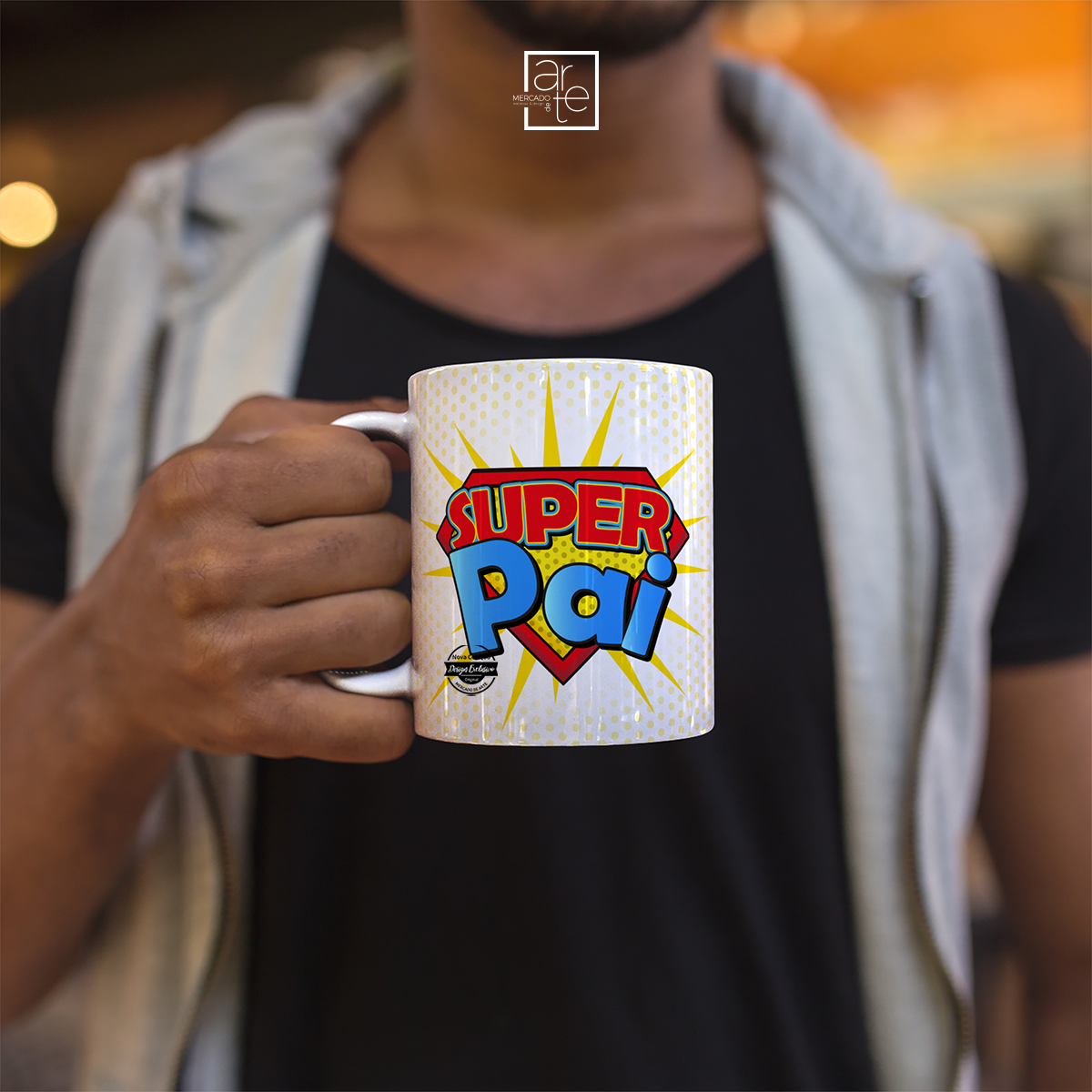Caneca "Super pai"
