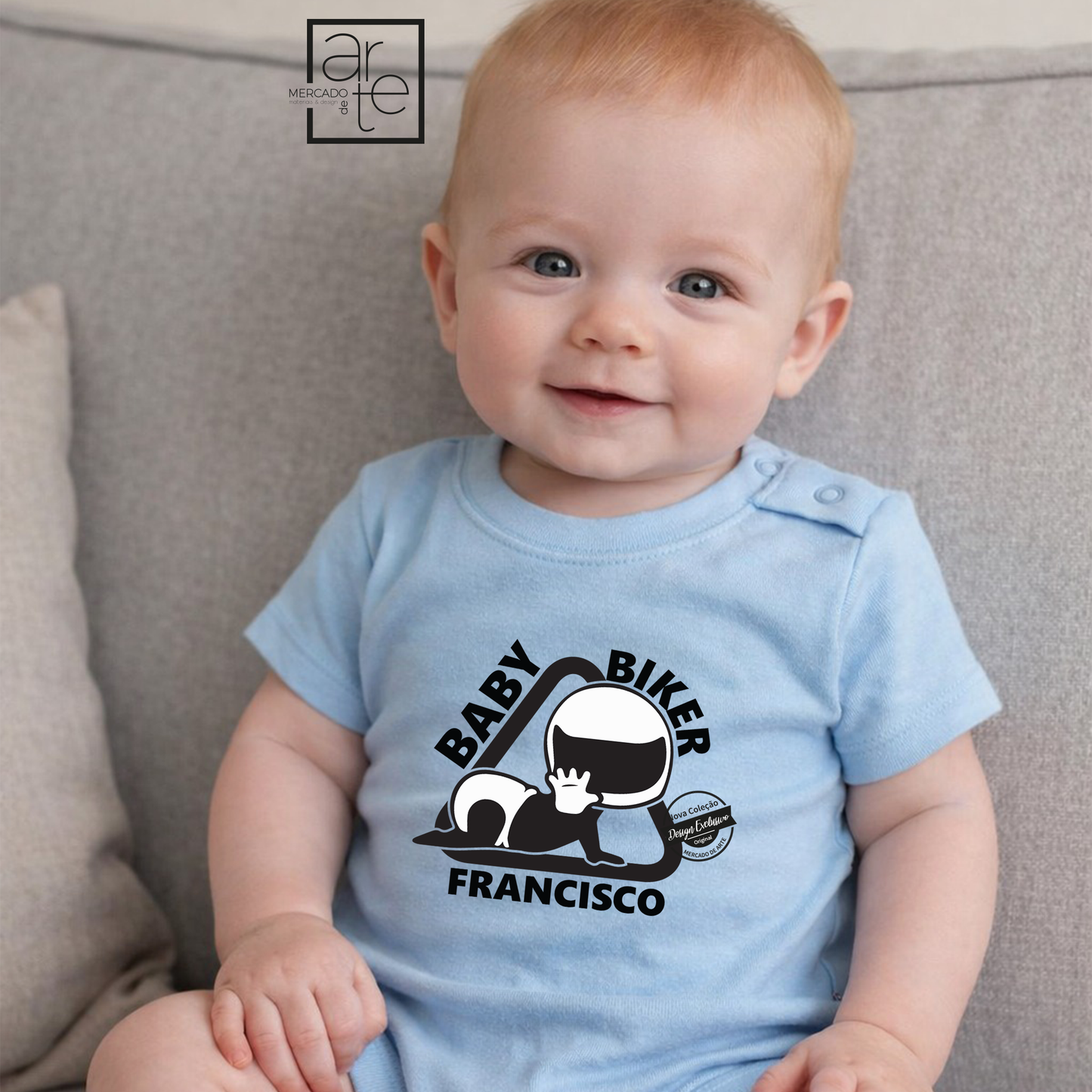 Body ou T-shirt  " Baby Biker "