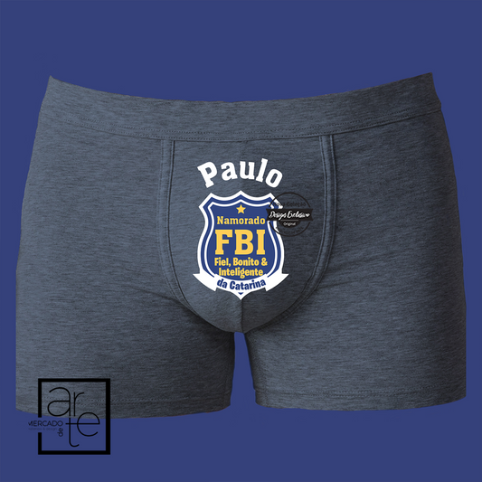 Boxer namorado FBI "Fiel, bonito e inteligente!"