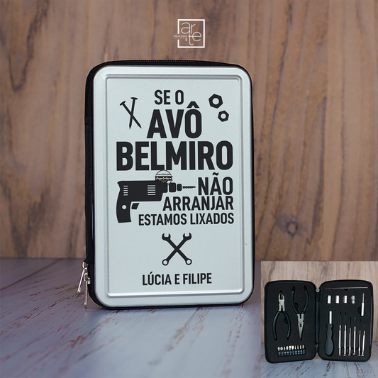 Caixa de ferramentas "Se o avô não consegue arranjar..."
