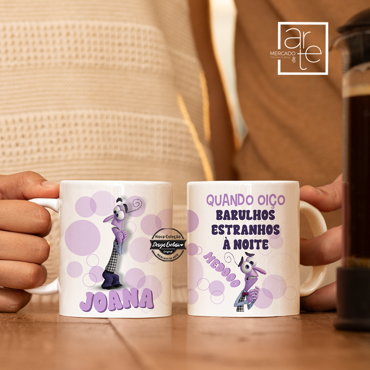 Caneca Emoções "Divertidamente"