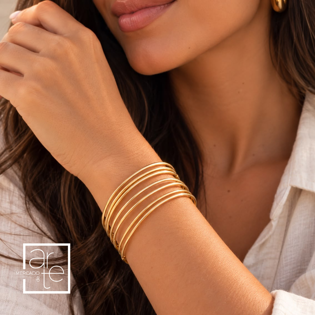 Pulseiras "7 escravas"