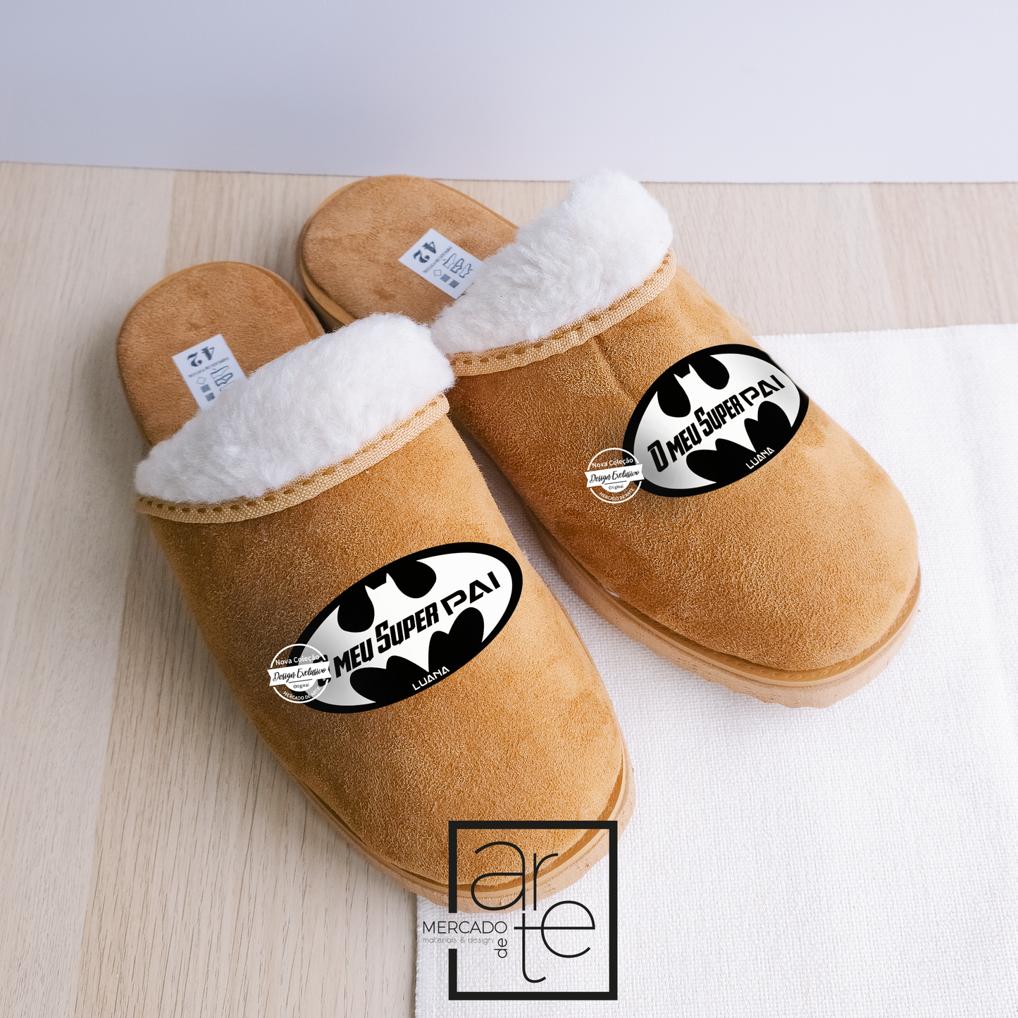 Chinelos " Meu super herói"