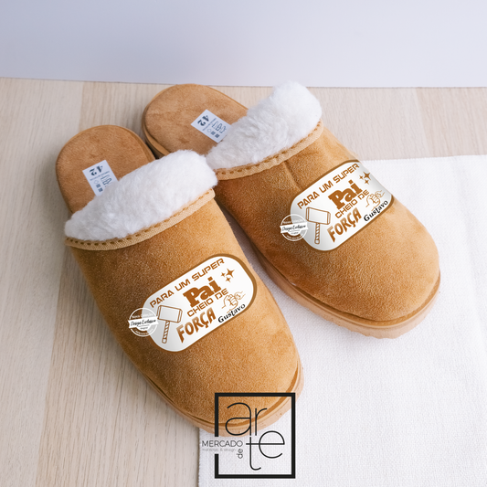 Chinelos "Para um super pai"