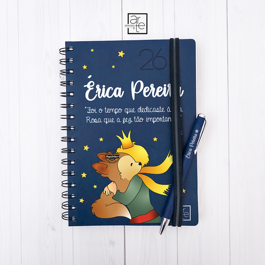 Agenda diária 2026 " Principezinho"