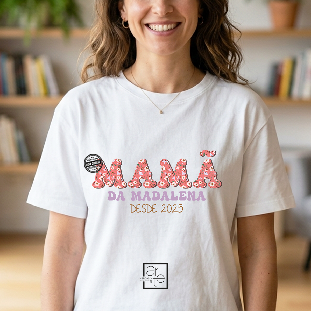 T-shirt "Mamã desde..."